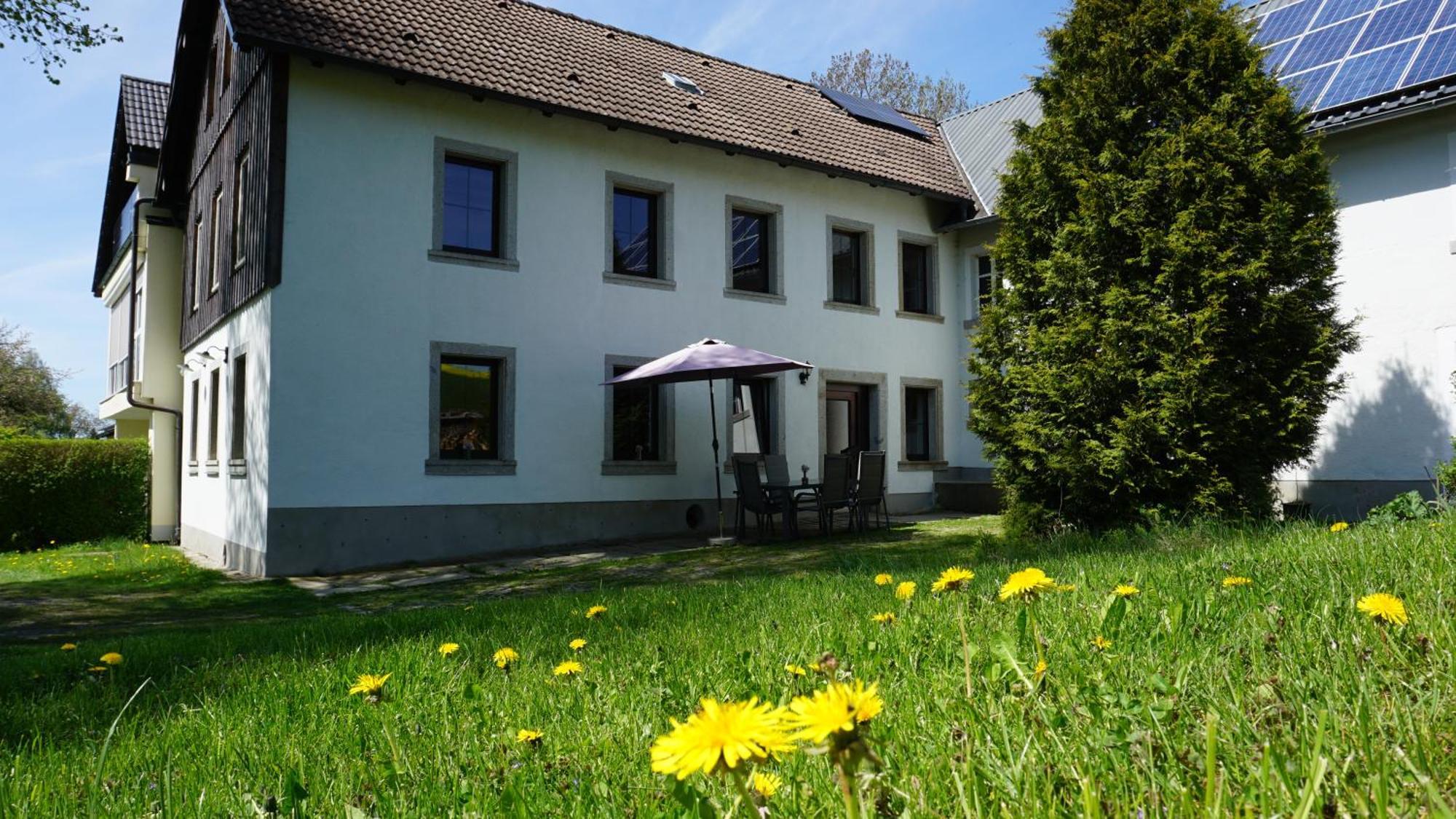 Ferienwohnung Im Bauernhaus Im Fichtelgebirge Gefrees 外观 照片